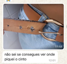 +2 furos no cinto